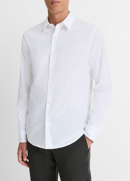 Stretch-Cotton Poplin Shirt - US 2163