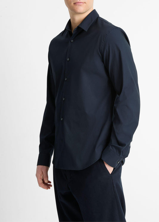 Stretch-Cotton Poplin Shirt - US 7544