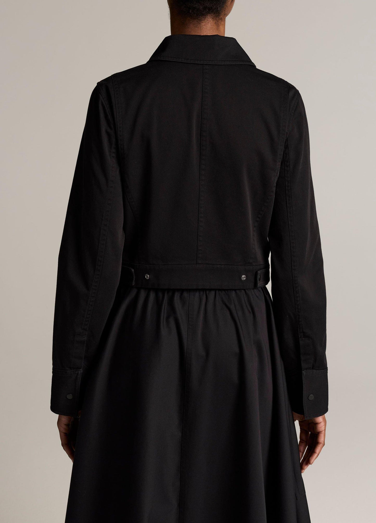 Stretch-Cotton Twill Shrunken Jacket - US 3868