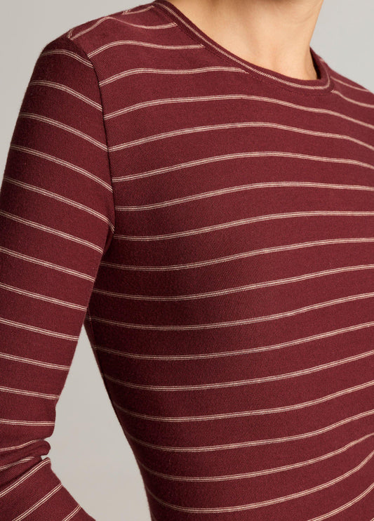 Striped Cotton Long-Sleeve T-Shirt - US 9588