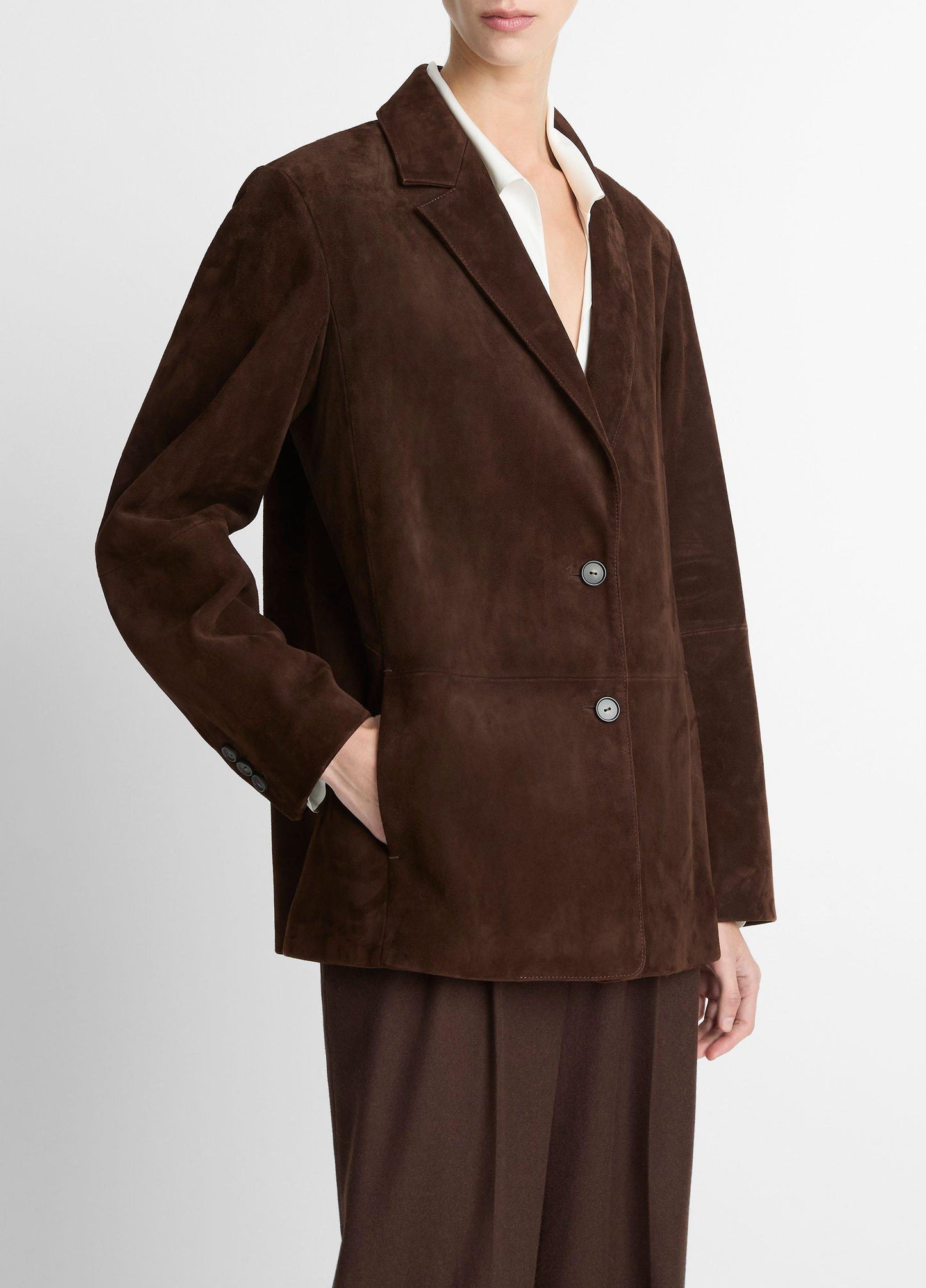 Suede Blazer - US 3332