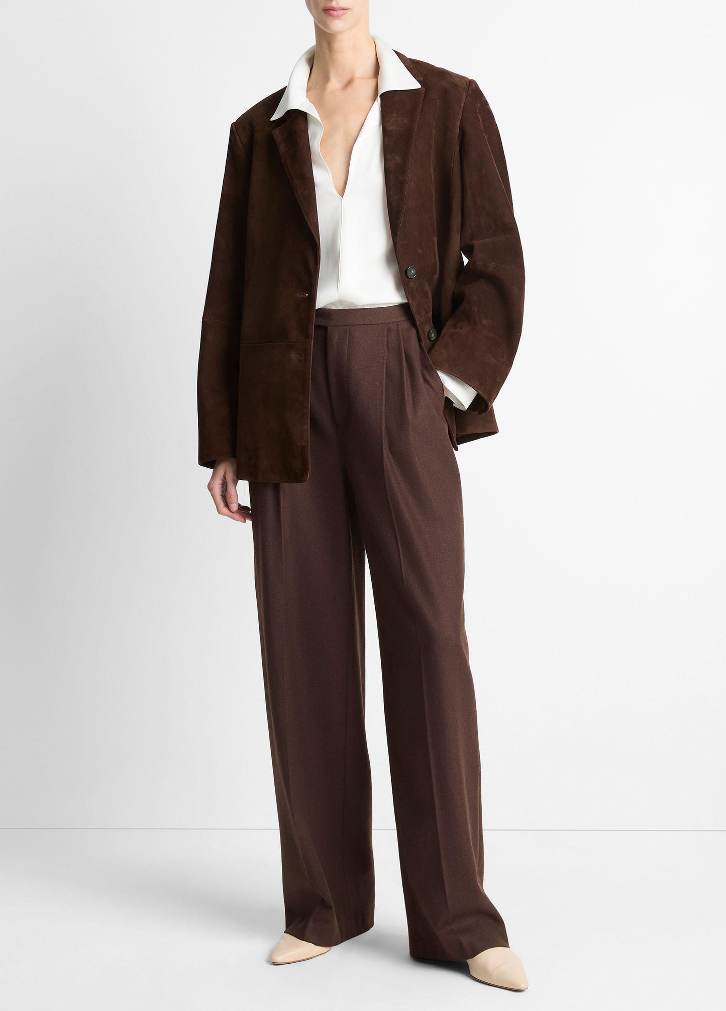 Suede Blazer - US 3332