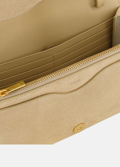 Suede Crossbody Wallet - US 5688