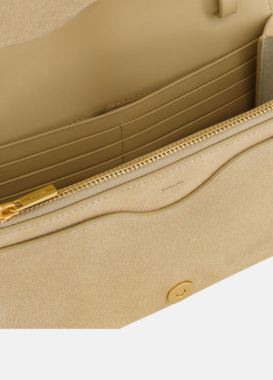 Suede Crossbody Wallet - US 5688