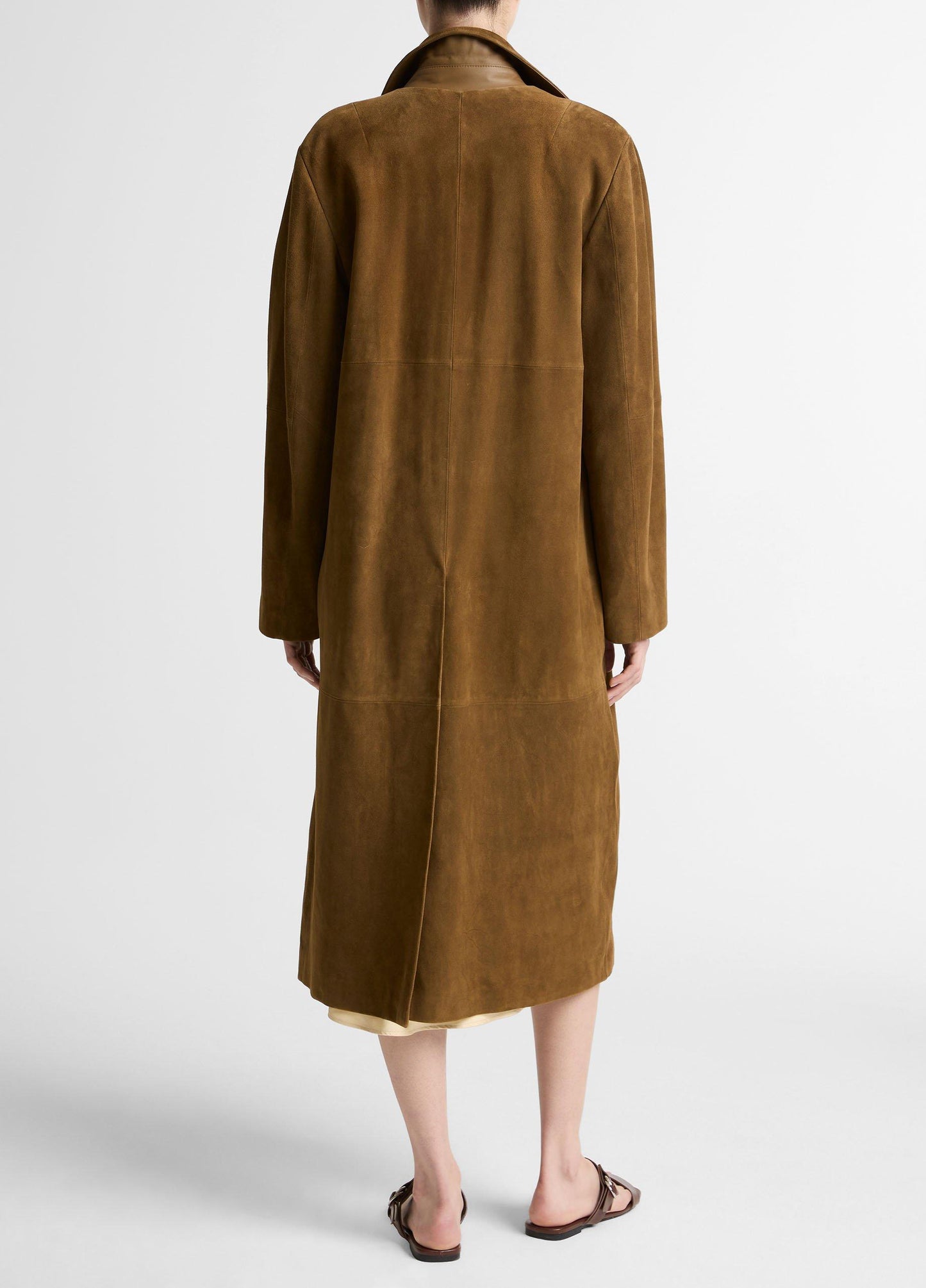 Suede Long Coat - US 0680