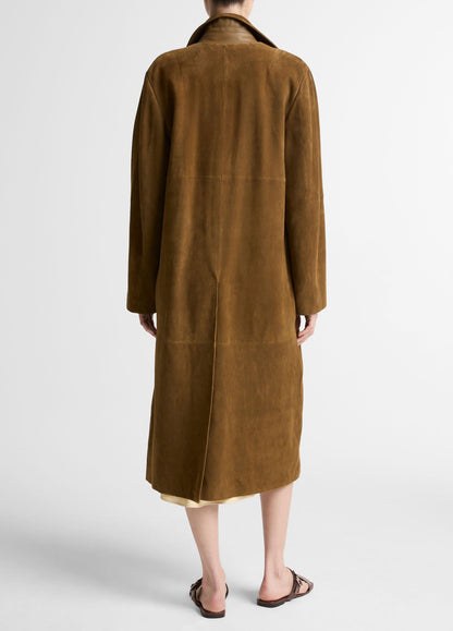 Suede Long Coat - US 0680