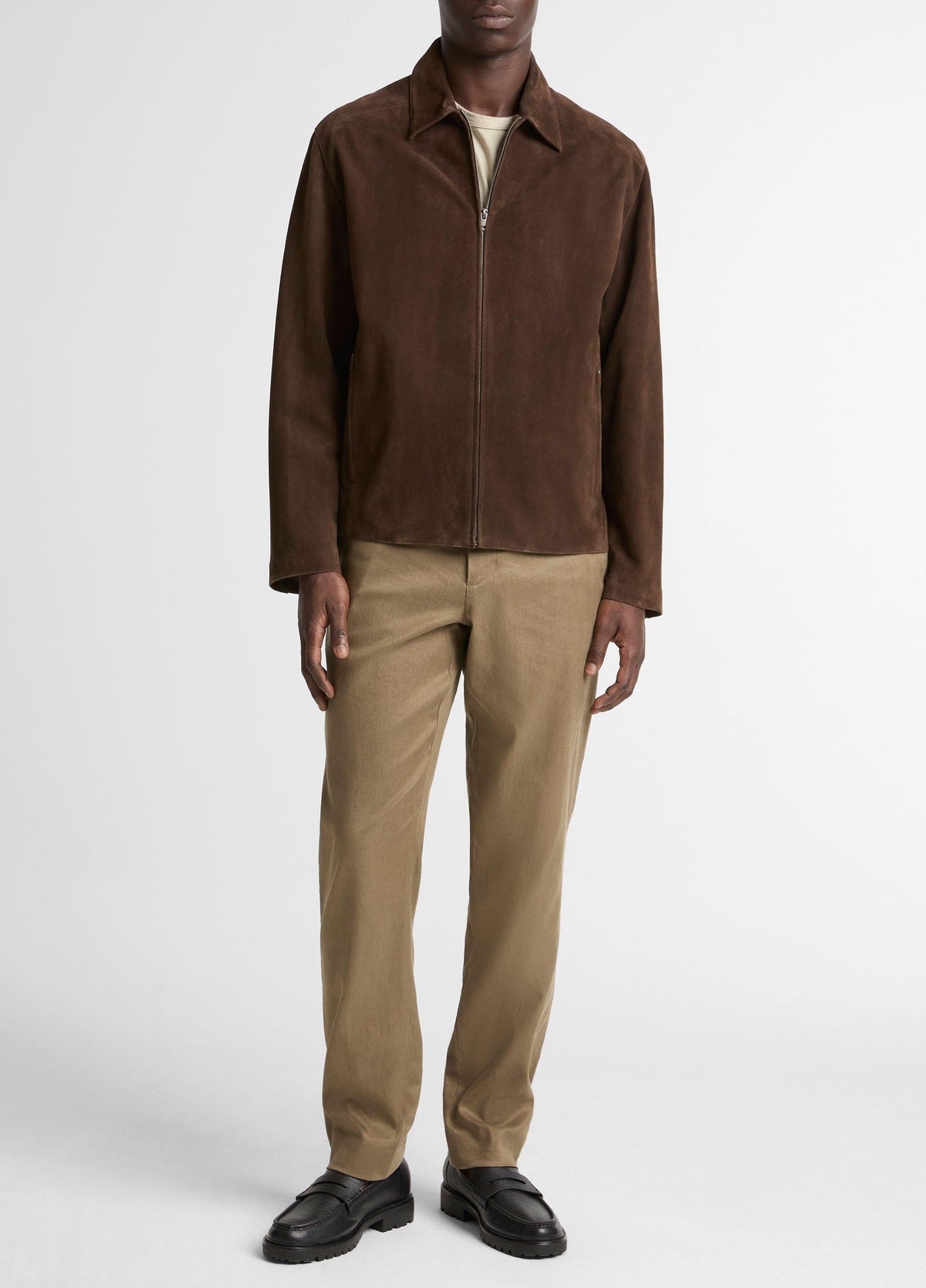 Suede Moto Jacket - US 7187