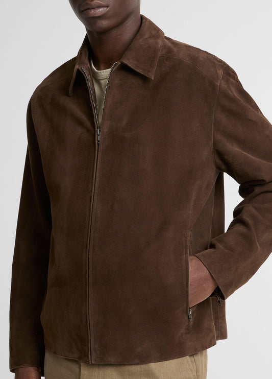 Suede Moto Jacket - US 7187