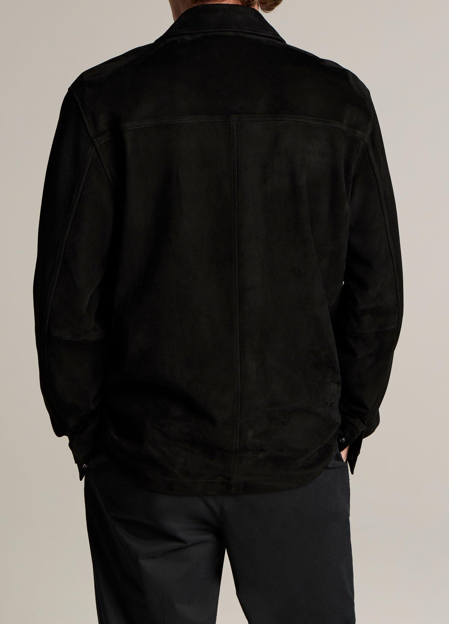 Suede Shirt Jacket - US 9536