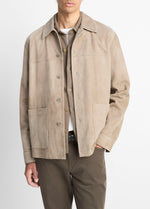 Suede Shirt Jacket - US 2203