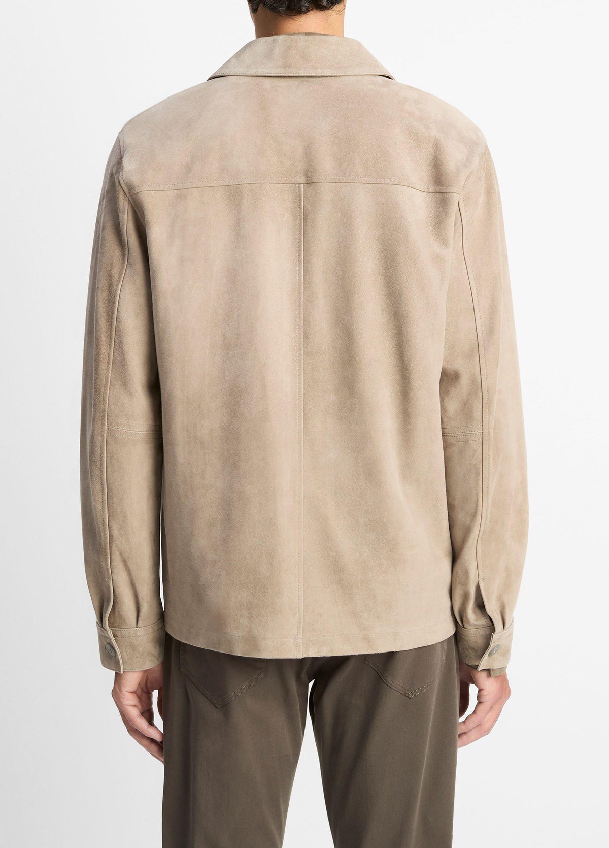 Suede Shirt Jacket - US 2203