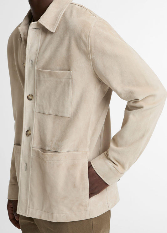 Suede Utility Jacket - US 0848