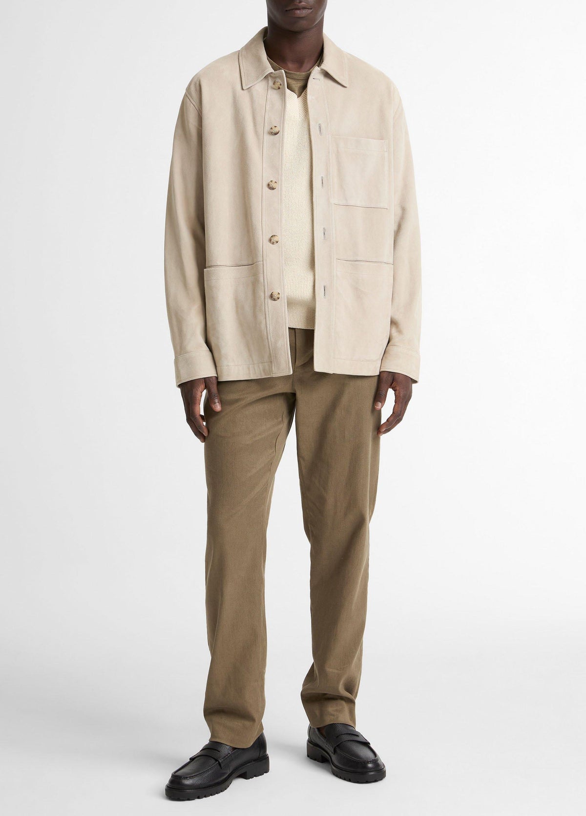 Suede Utility Jacket - US 0848
