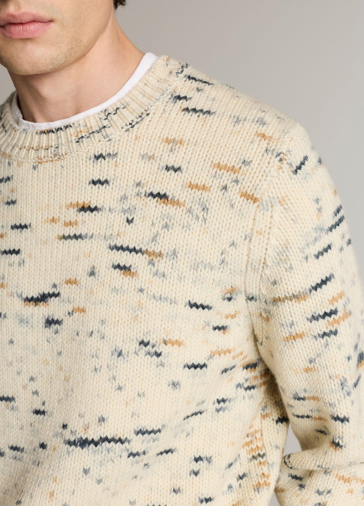 Super Space-Dye Merino Wool Sweater - US 7970