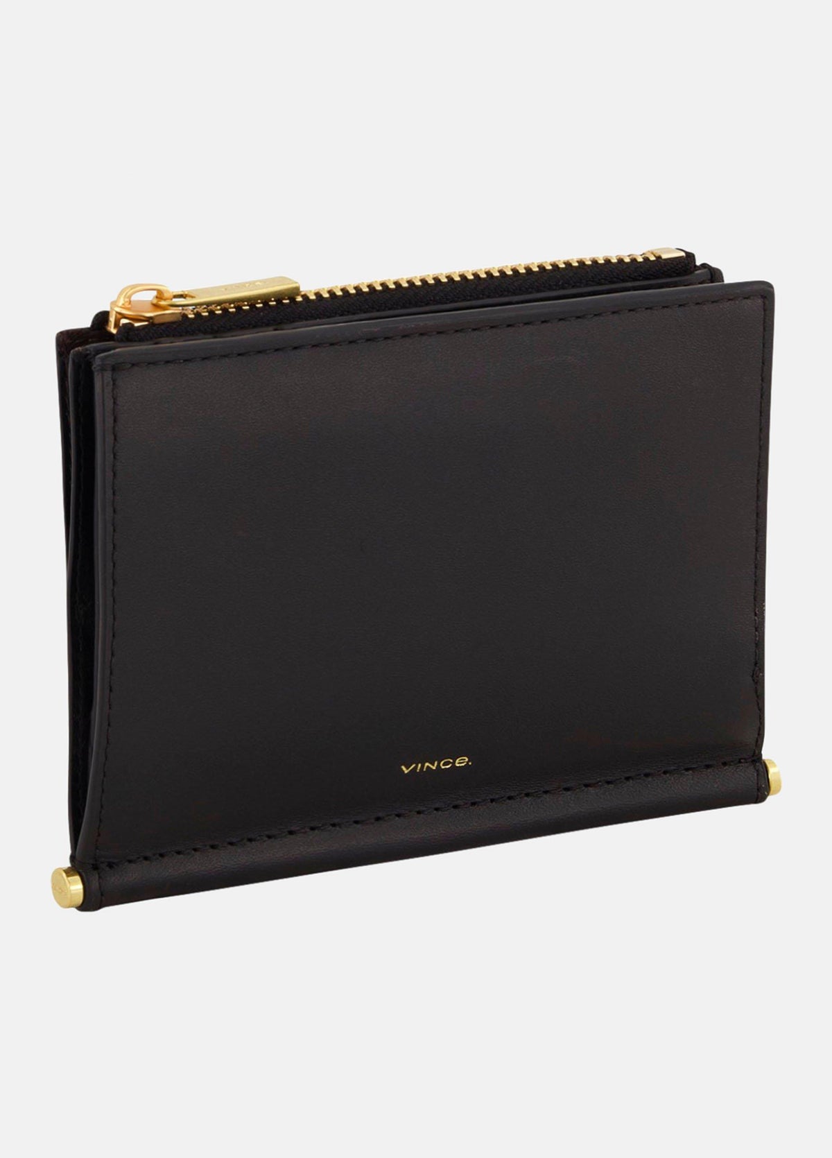 Toggle Bar Leather Bifold Wallet - US 0682