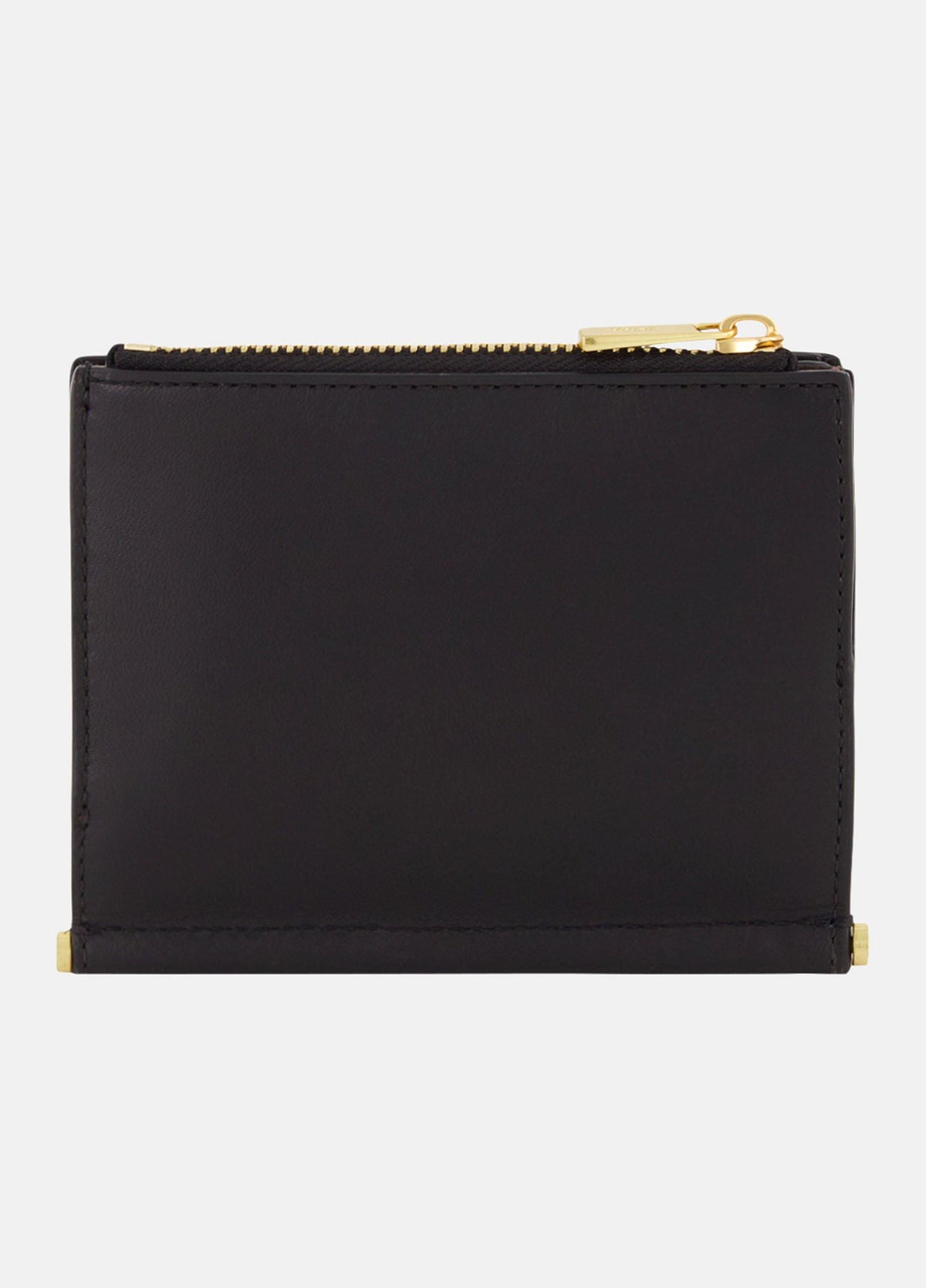 Toggle Bar Leather Bifold Wallet - US 0682