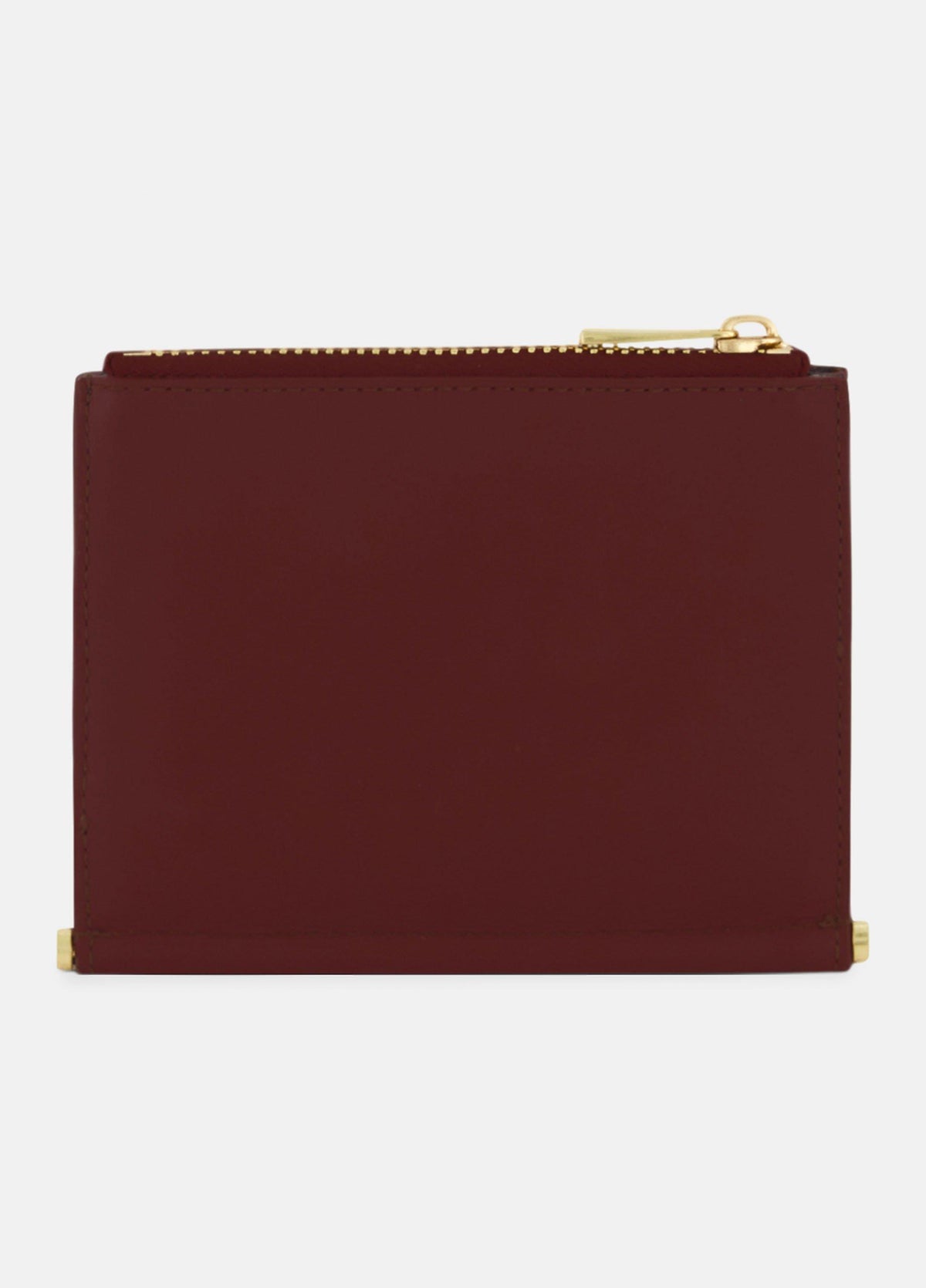 Toggle Bar Leather Bifold Wallet - US 8603