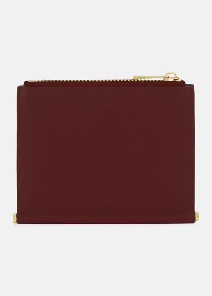 Toggle Bar Leather Bifold Wallet - US 8603