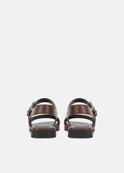 Vega Leather Lug-Sole Sandal - US 6764