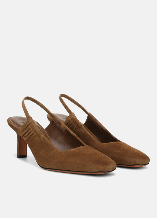 Venice Suede Slingback Heel - US 2076