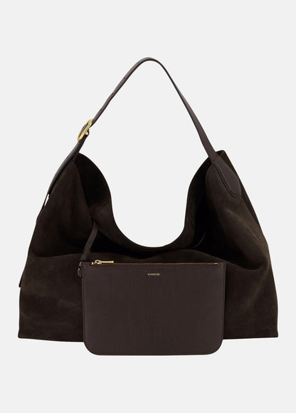 Vivian Suede Medium Hobo Bag - US 9091