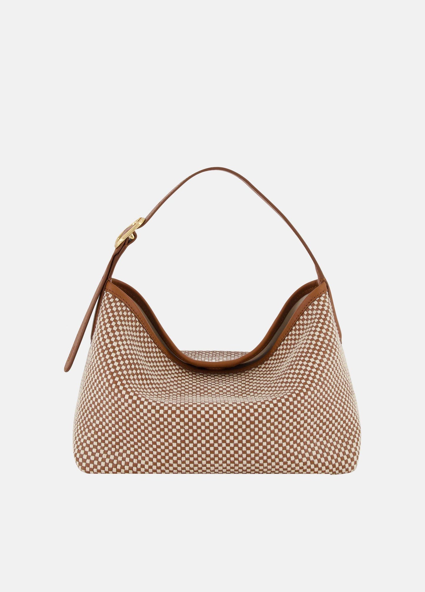 Vivian Woven Leather Small Hobo Bag - US 6062