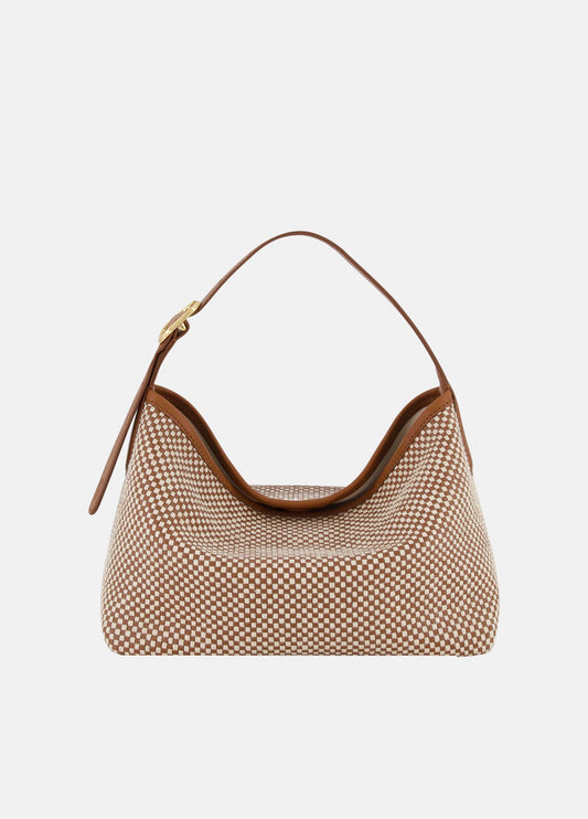 Vivian Woven Leather Small Hobo Bag - US 6062