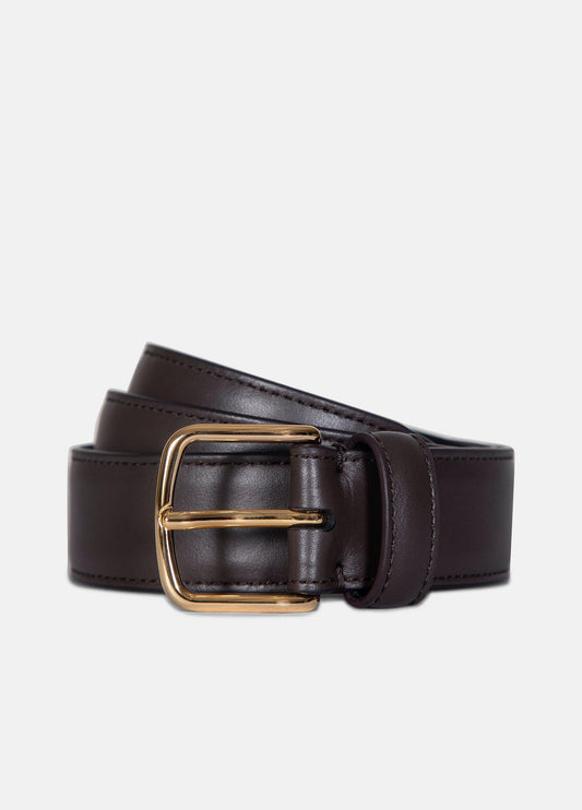 Women’s 32mm Stitched Leather Belt - US 4832