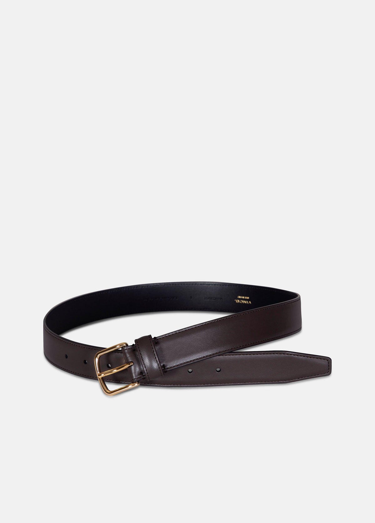Women’s 32mm Stitched Leather Belt - US 4832