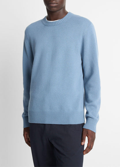 Wool-Cashmere Crew Neck Sweater - US 5771