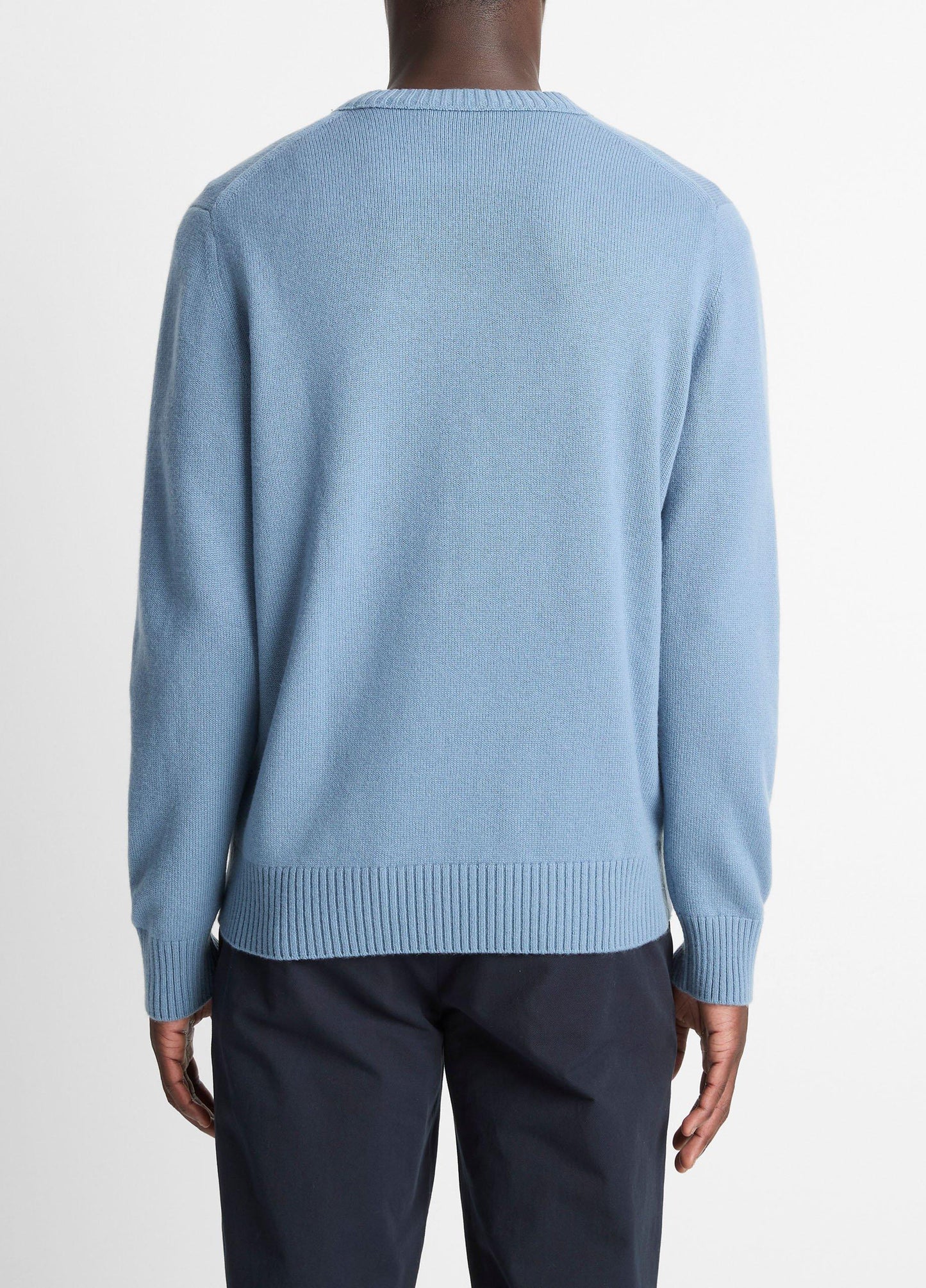 Wool-Cashmere Crew Neck Sweater - US 5771