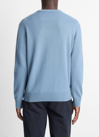Wool-Cashmere Crew Neck Sweater - US 5771