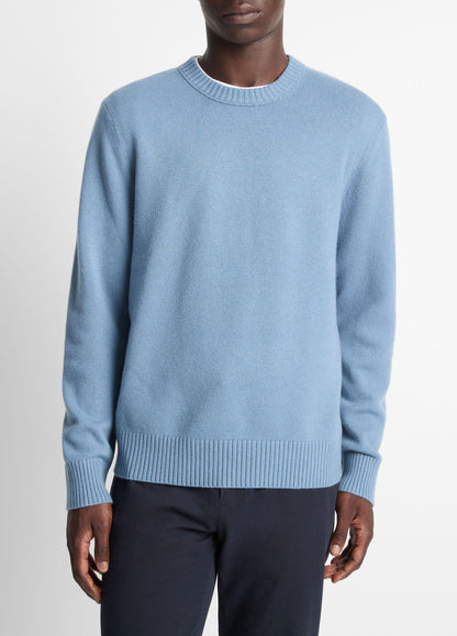 Wool-Cashmere Crew Neck Sweater - US 5771