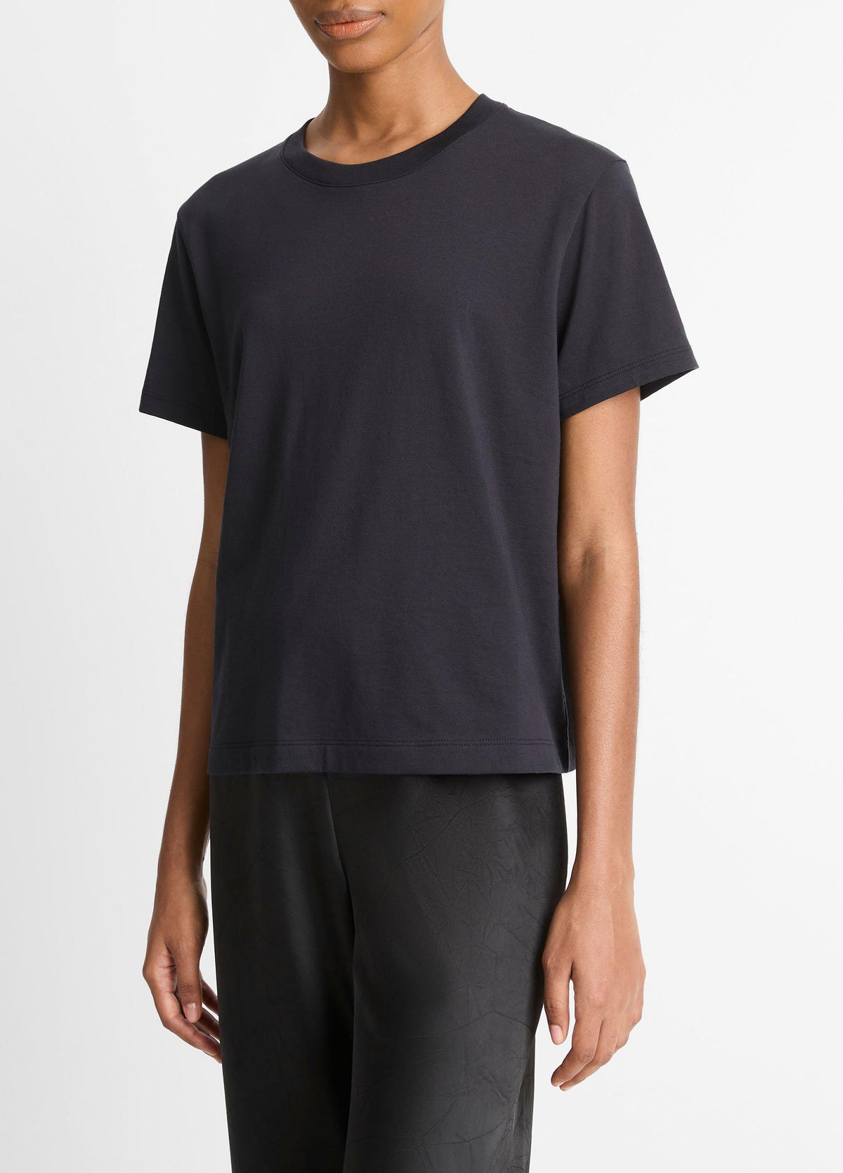 Pima Cotton Crew Neck T-Shirt - US 8046