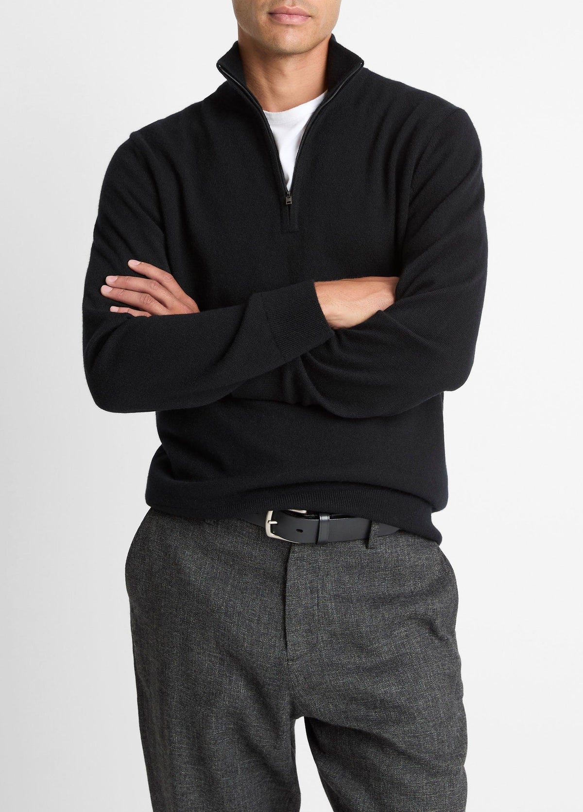 Cashmere Quarter-Zip Sweater - US 5333