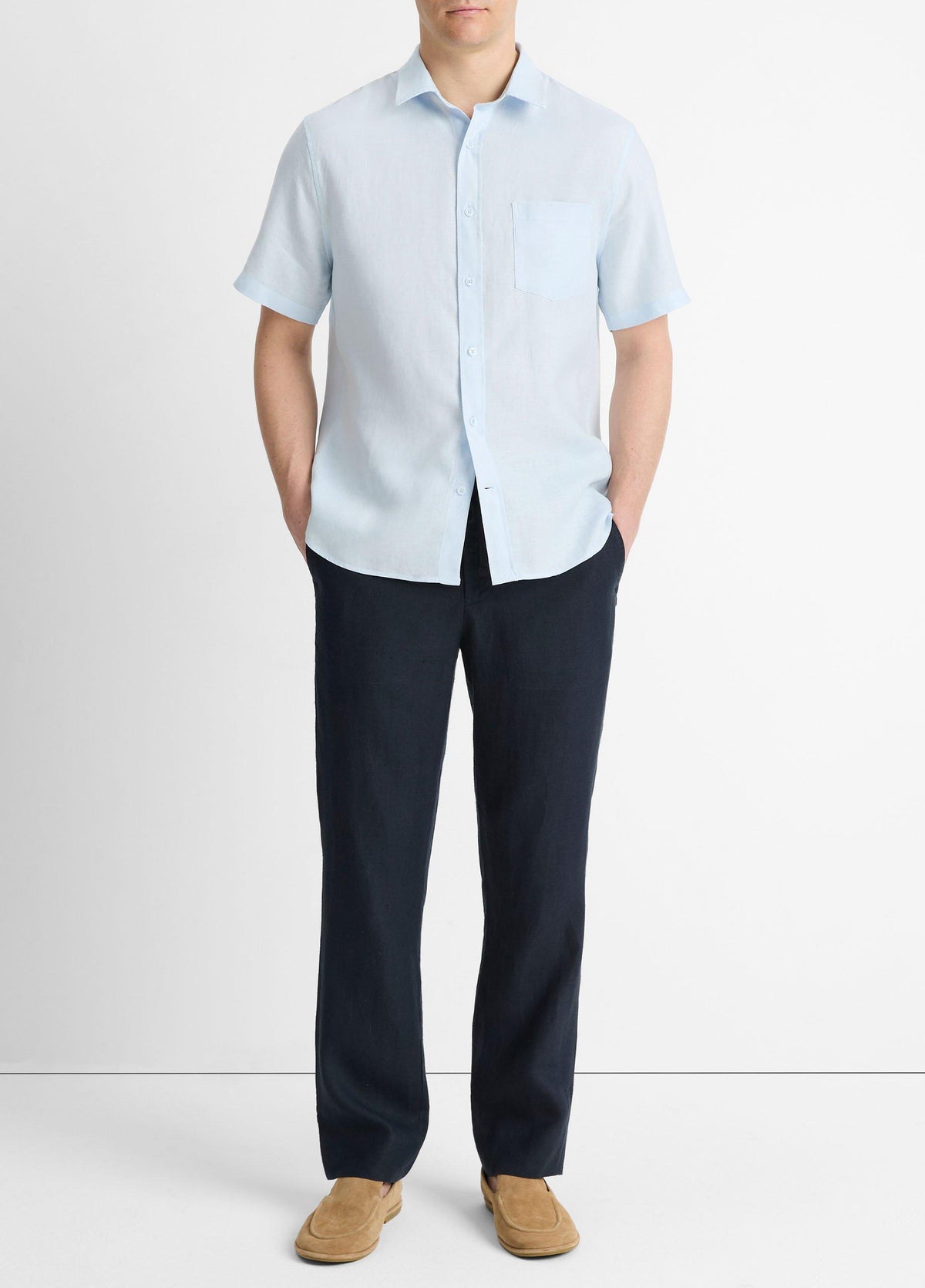 Linen Short-Sleeve Shirt - US 1907