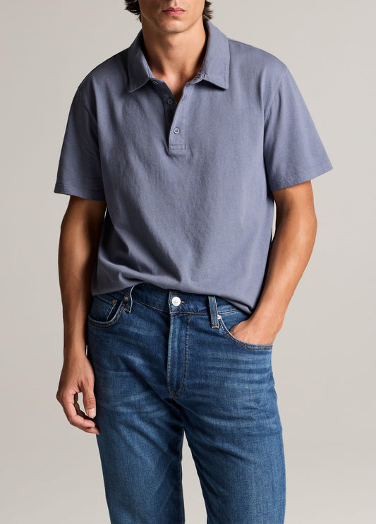 Garment Dye Cotton Polo Shirt - US 6302