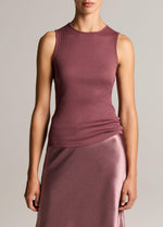 Ribbed Pima Cotton Shell - US 3996