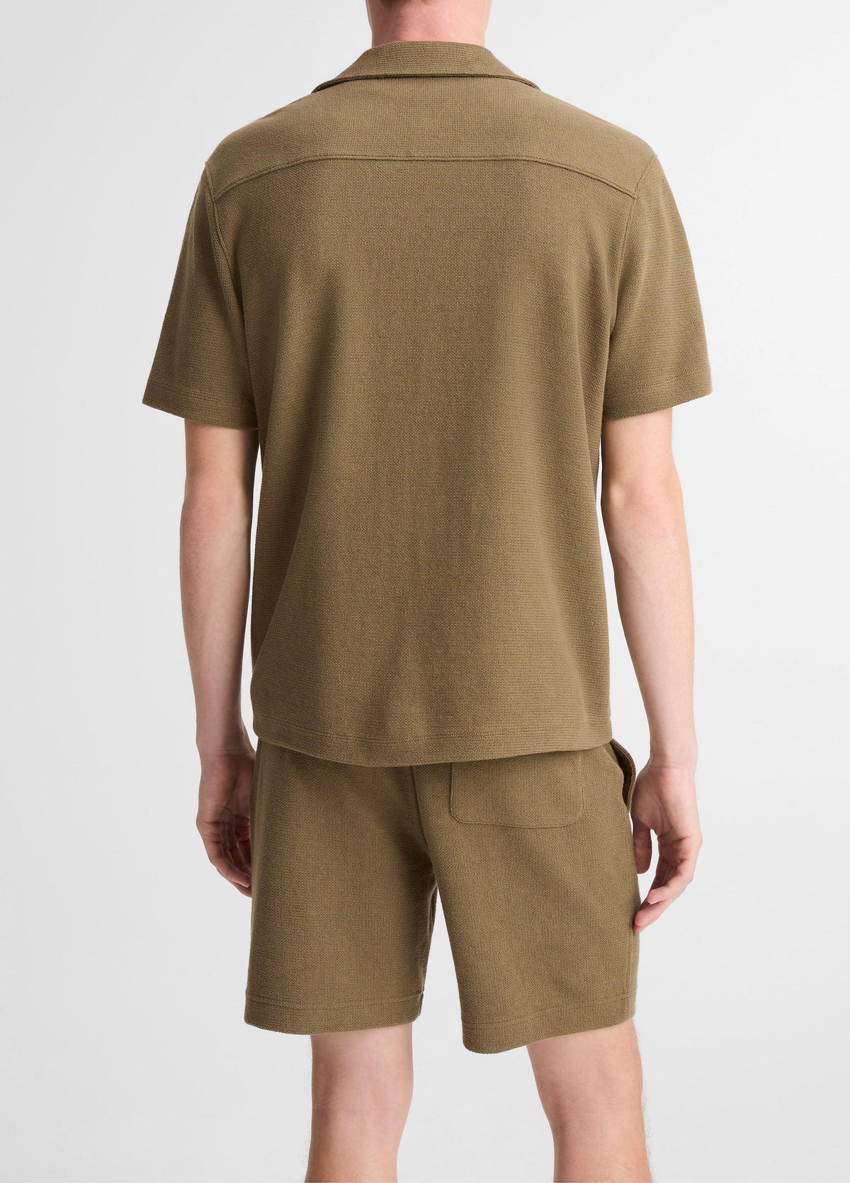 Cotton Bouclé Cabana Shirt - US 3374