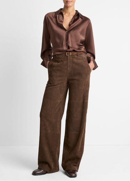 Silk Bias Long-Sleeve Blouse - US 3043