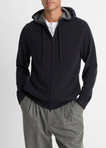 Cashmere Zip-Front Hoodie - US 8469