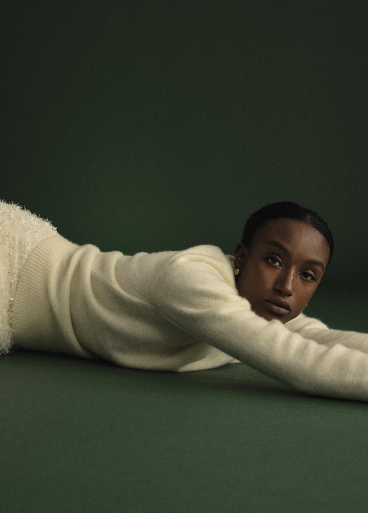 Plush Cashmere Crew Neck Sweater - US 2800