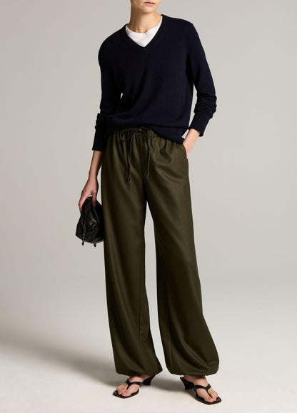 Cashmere Casual V-Neck Sweater - US 2328