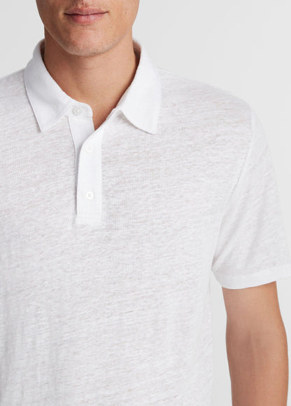 Linen Polo Shirt - US 0856