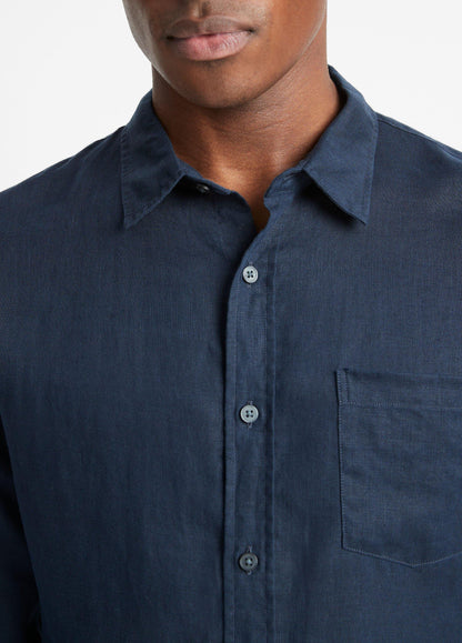 Linen Long-Sleeve Shirt - US 6146
