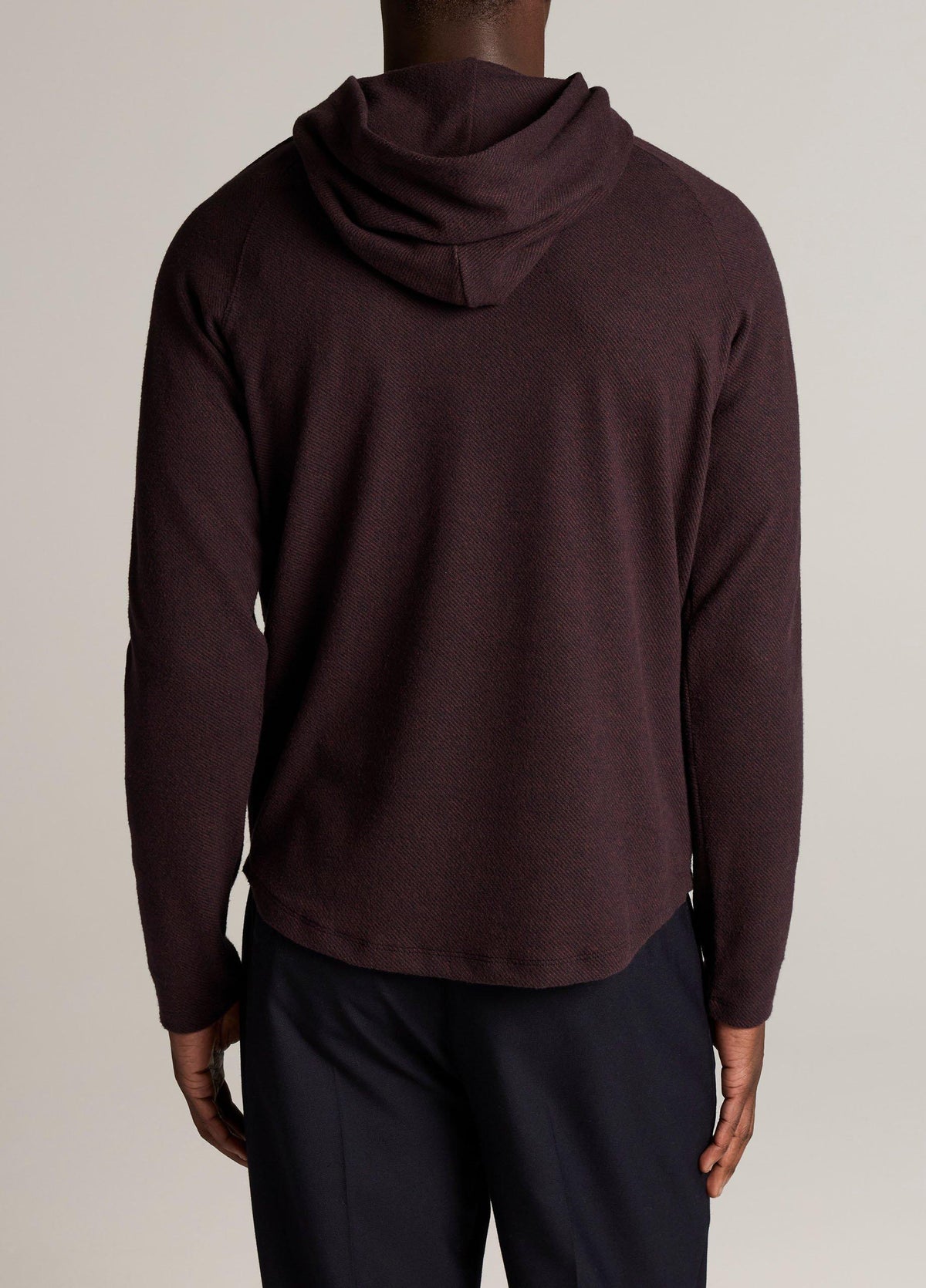 Broken Twill Pullover Hoodie - US 0728