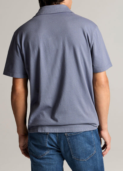 Garment Dye Cotton Polo Shirt - US 6302