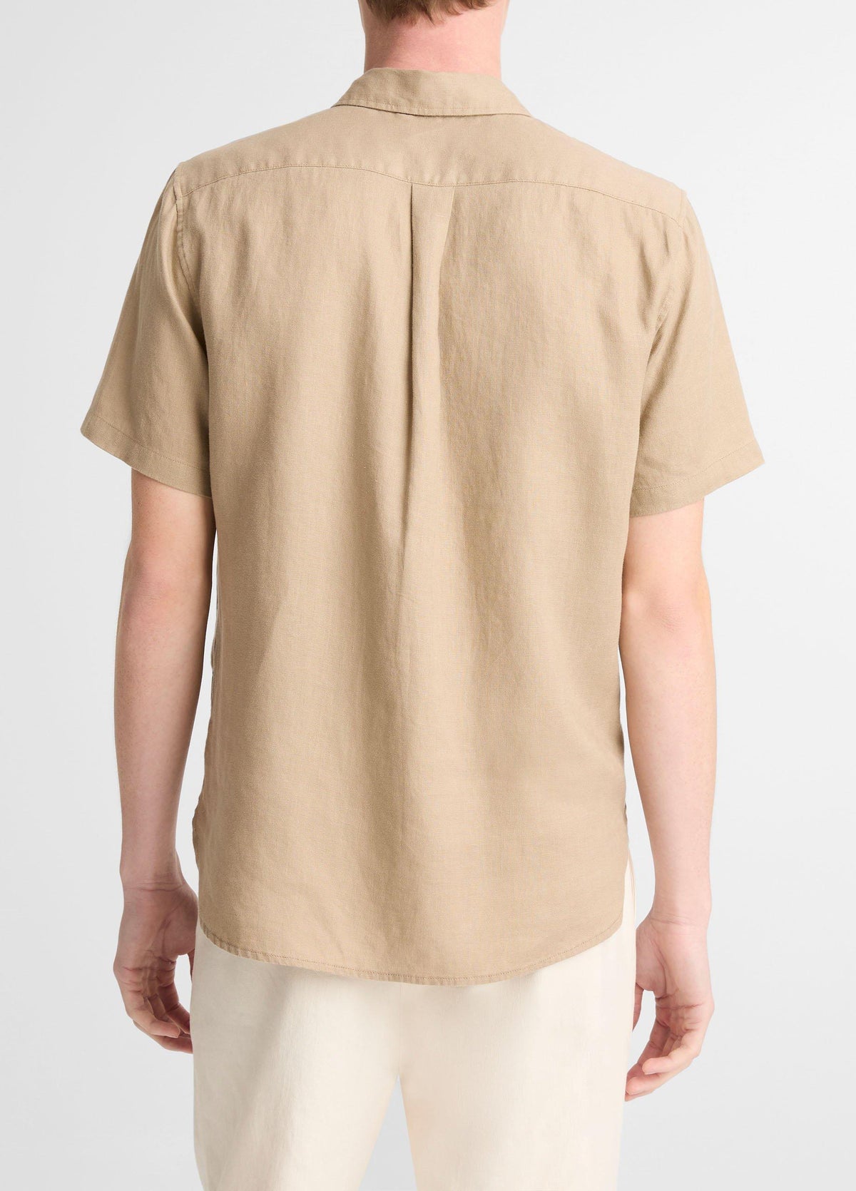 Linen Short-Sleeve Shirt - US 7761