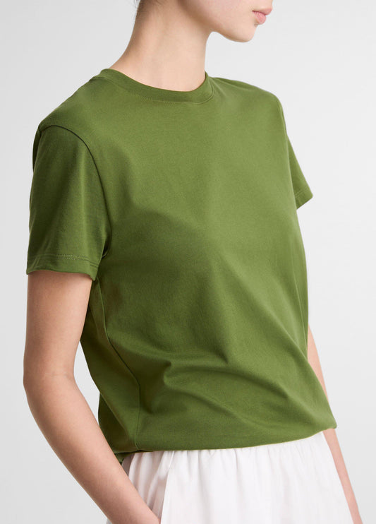 Pima Cotton Crew Neck T-Shirt - US 7497