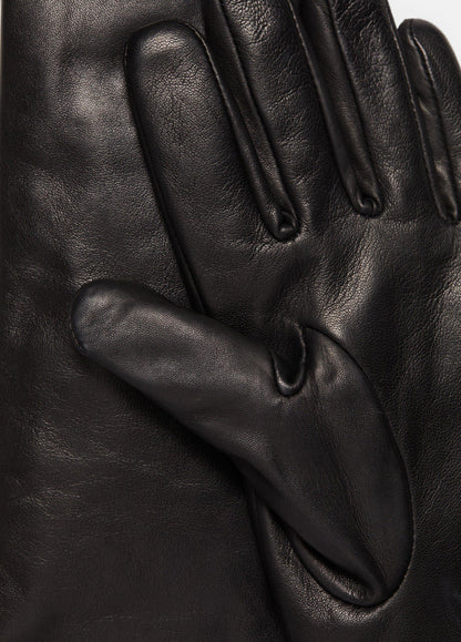 Cashmere-Lined Medium Leather Glove - US 2467